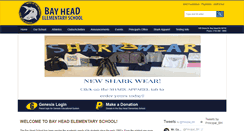 Desktop Screenshot of bayheadschool.org